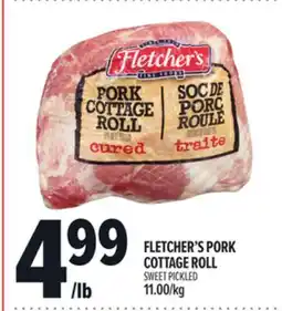 Metro FLETCHER'S PORK COTTAGE ROLL offer