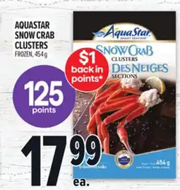 Metro AQUASTAR SNOW CRAB CLUSTERS offer