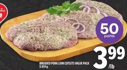 Metro BREADED PORK LOIN CUTLETS VALUE PACK offer