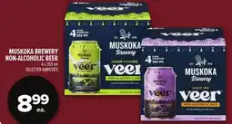 Metro MUSKOKA BREWERY NON-ALCOHOLIC BEER offer