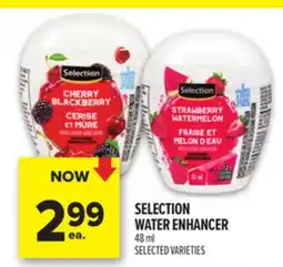 Metro SELECTION WATER ENHANCER offer