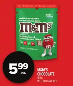 Metro M & M'S CHOCOLATE offer