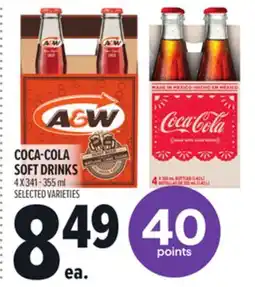 Metro COCA-COLA SOFT DRINKS offer