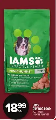 Metro IAMS DRY DOG FOOD offer