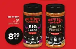 Metro BBQ PIT BOYS RUB offer