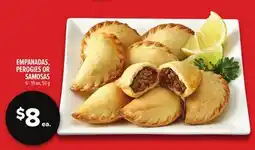 Metro EMPANADAS, PEROGIES OR SAMOSAS offer