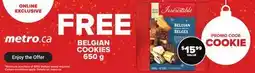 Metro BELGIAN COOKIES offer