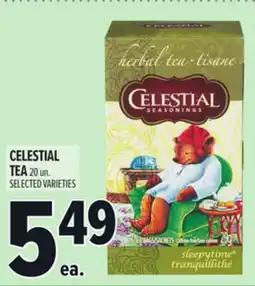 Metro CELESTIAL TEA offer