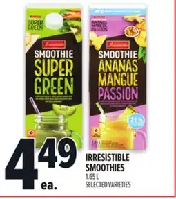 Metro IRRESISTIBLE SMOOTHIES offer