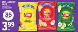 Metro LAY'S FAMILY SIZE CHIPS offer