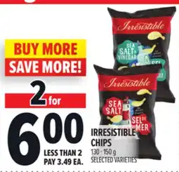 Metro IRRESISTIBLE CHIPS offer