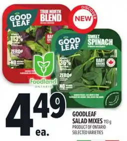 Metro GOODLEAF SALAD MIXES offer