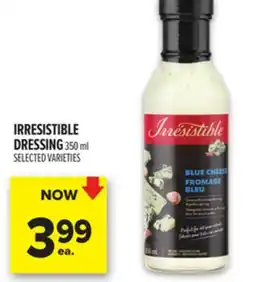Metro IRRESISTIBLE DRESSING offer