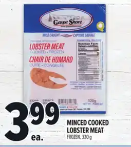 Metro GASPE SHORE MINCED COOKED LOBSTER MEAT offer