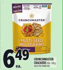 Metro CRUNCHMASTER CRACKERS offer