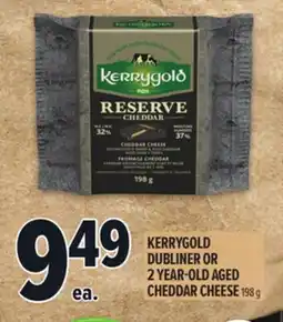 Metro KERRYGOLD DUBLINER OR 2 YEAR-OLD AGED CHEDDAR CHEESE offer