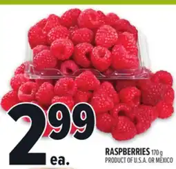 Metro RASPBERRIES offer