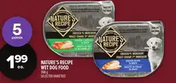 Metro NATURE'S RECIPE WET DOG FOOD offer