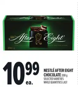 Metro NESTLÉ AFTER EIGHT CHOCOLATE offer