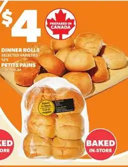 Independent Grocer DINNER ROLLS, 12'S offer