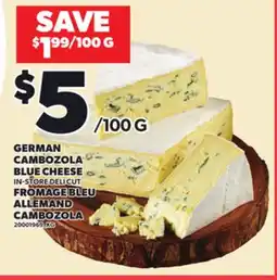 Independent Grocer GERMAN CAMBOZOLA BLUE CHEESE offer