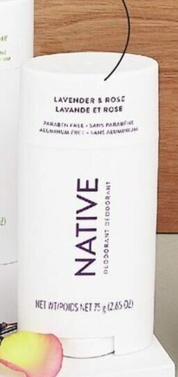 Walmart Native Deodorant offer