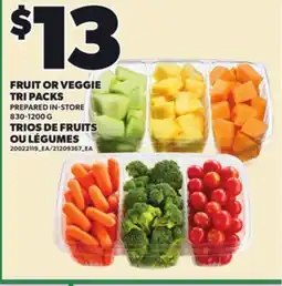 Independent Grocer FRUIT OR VEGGIE TRI PACKS, 830-1200 G offer