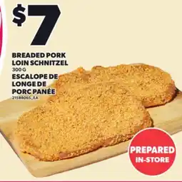 Independent Grocer BREADED PORK LOIN SCHNITZEL, 300 G offer
