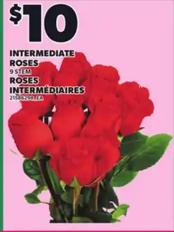 Independent Grocer INTERMEDIATE ROSES, 9 STEM offer