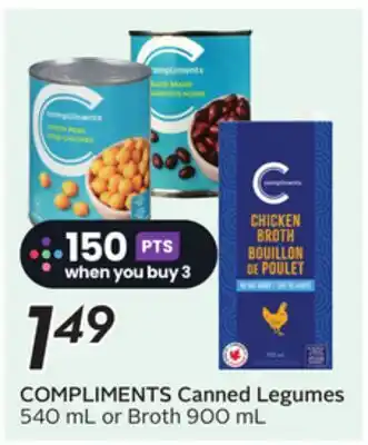 Sobeys Canned Legumes offer