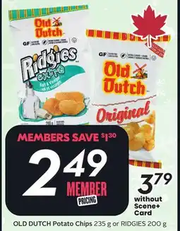 Sobeys OLD DUTCH Potato Chips offer