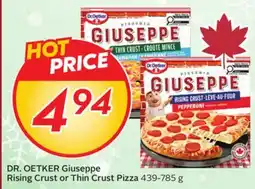 Sobeys DR. OETKER Giuseppe Rising Crust or Thin Crust Pizza offer