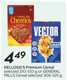 Sobeys KELLOGG'S Premium Cereal offer