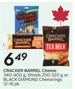 Sobeys CRACKER BARREL Cheese offer