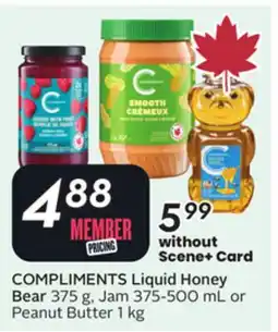 Sobeys COMPLIMENTS Liquid Honey Bear offer