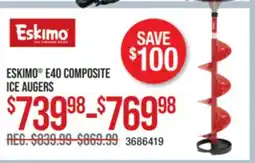 Cabela's ESKIMO E40 COMPOSITE ICE AUGERS offer