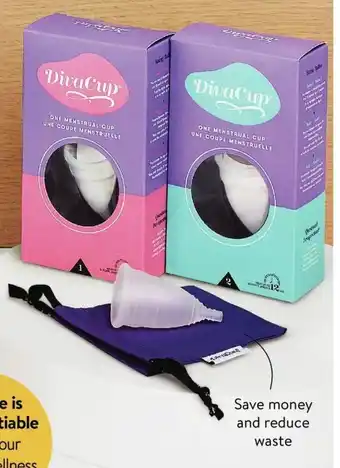 Walmart DivaCup Mestrual Cup offer