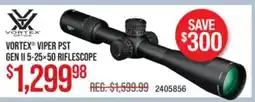 Cabela's VORTEX VIPER PST GEN II 5-25×50 RIFLESCOPE offer