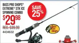Cabela's BASS PRO SHOPS EXTREME STK ICE SPINNING COMBO offer