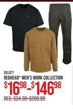 Cabela's SELECT REDHEAD MEN'S WORK COLLECTION offer