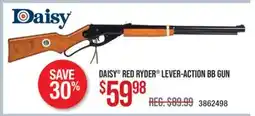 Cabela's DAISY RED RYDER LEVER-ACTION BB GUN offer
