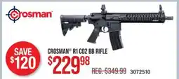 Cabela's CROSMAN R1 C02 BB RIFLE offer