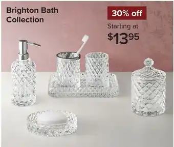 Linen Chest Brighton Bath Collection offer