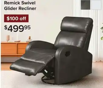 Linen Chest Remick Swivel Glider Recliner offer