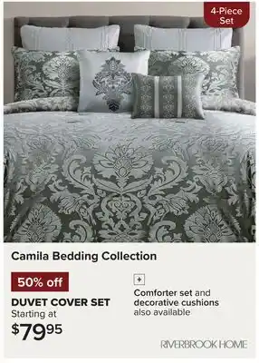 Linen Chest Camila Bedding Collection - DUVET COVER SET offer