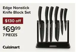 Linen Chest Cuisinart Edge Nonstick Knife Block Set offer