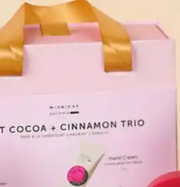 Linen Chest Hot Cocoa & Cinnamon Spa Trio offer