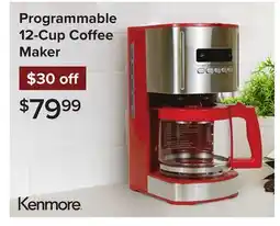 Linen Chest Kenmore Programmable 12-Cup Coffee Maker offer