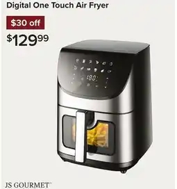 Linen Chest JS GOURMET Digital One Touch Air Fryer offer