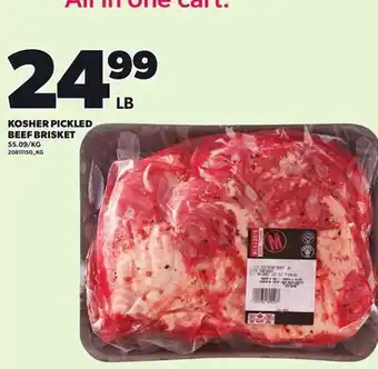 Loblaws KOSHER PICKLED BEEF BRISKET offer